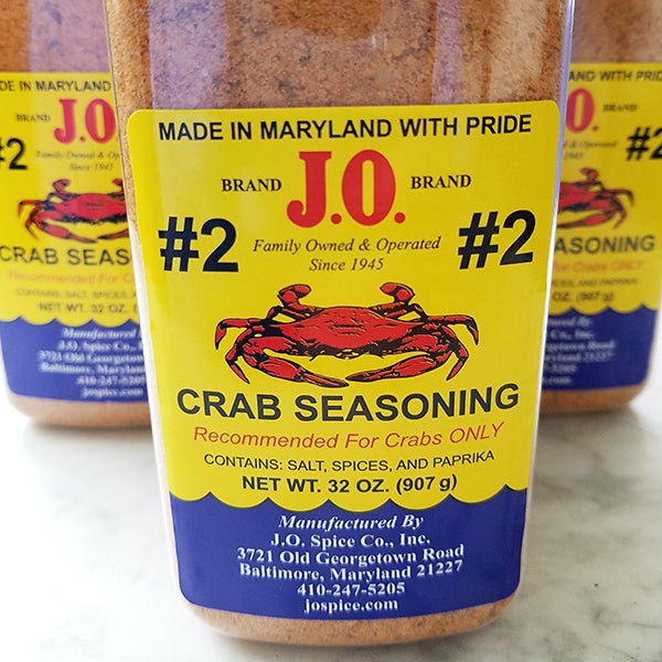 J.O. Crab Seasoning 2 32 oz Bulk Foods Delco